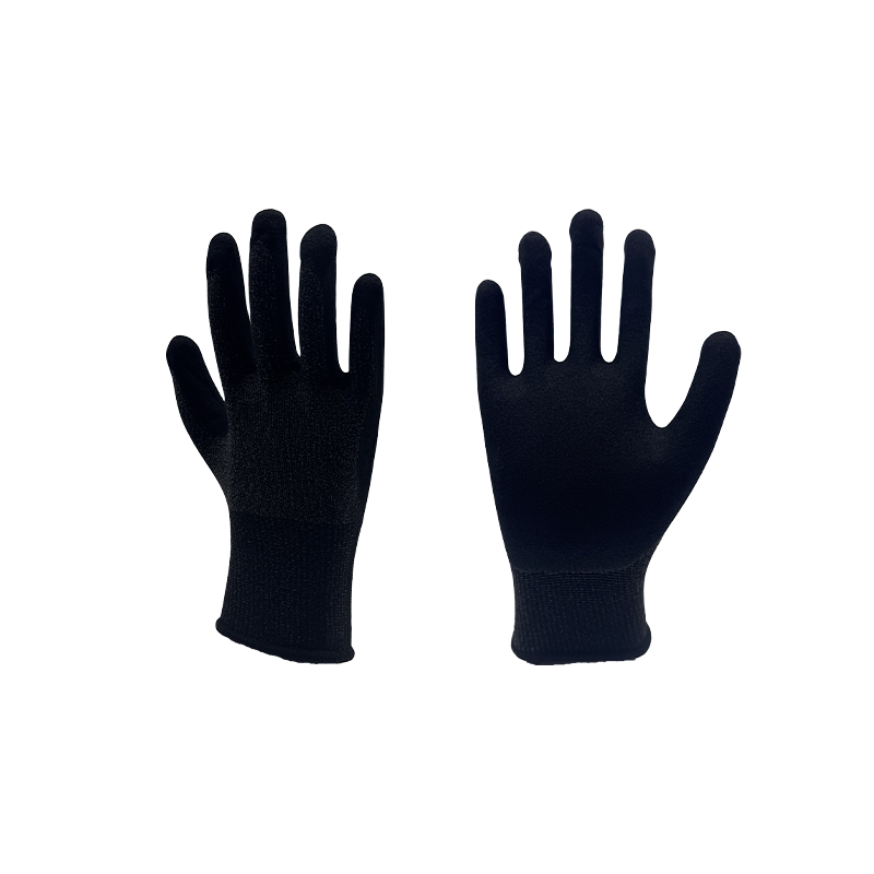 Gants givrés en nitrile et élasthanne nano-polyester de calibre 13