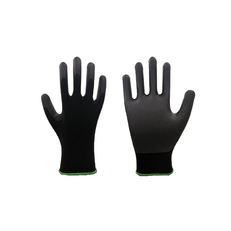 Gants en mousse de nitrile imprégnés de fibres de bambou